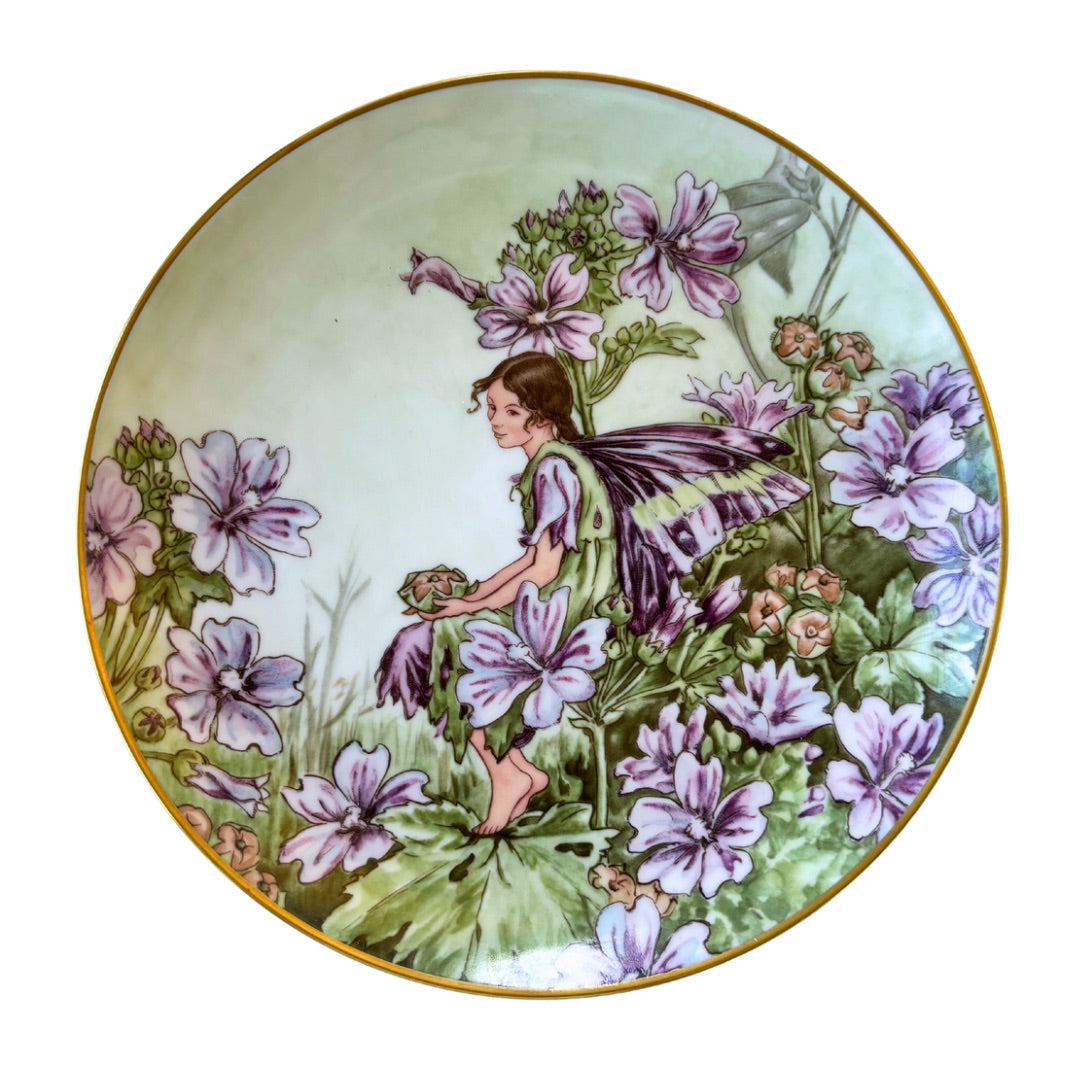 VILLEROY & BOCH GERMANY; 'THE MALLOW FAIRY' PLATE